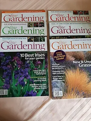 $9.99 • Buy Taunton Fine Gardening Magazine 2007 Lot Of 6 No 113-118 Landscape Design Flower