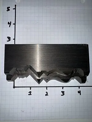 4” Dentil Crown Moulding Knives-Weinig/Schmidt Corrugated Knives Moulder. • $65