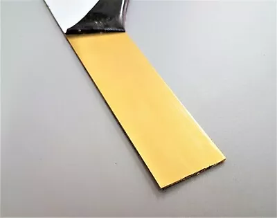 Brass Metal Sheet Plate Strips 1.2mm Thick 600mm Long Various Widths CZ108 • £2.59