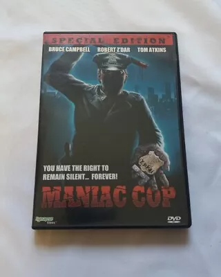 Maniac Cop [Special Edition] DVD RARE HORROR OOP Synapse Films Tom Atkins • $16.95