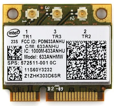 Lenovo IBM Thinkpad Intel 6300 633ANHMW 802.11N WIFI Half MINI PCI-E Card • $7.60