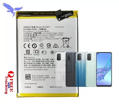 Replace Battery For OPPO A53 A53s 4G CPH2127 CPH2135 BLP805 Free Ship • $27.99