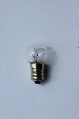 Pack 6 X MES E10 2.4w 12v 200mA 0.2A Globe Bulbs Diameter 16mm Length 29mm • £3.99