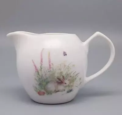 Grace's Teaware Easter Bunny Rabbit Floral Creamer • $8.99