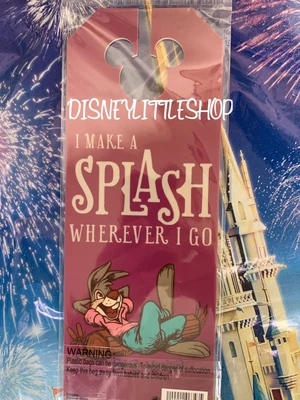 $29.89 • Buy Disney Parks Splash Mountain Brer Rabbit & Fox Reversible Door Hanger New