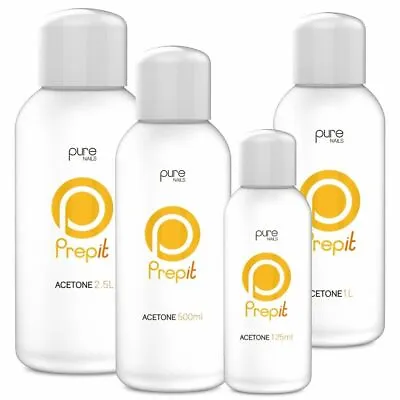 £7.99 • Buy Pure Nails 'Prep It' Pure Acetone - All Sizes Available