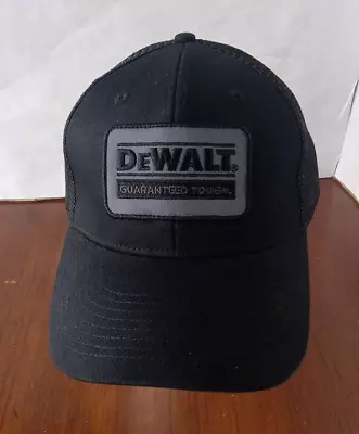 Dewalt Guaranteed Tough Snapback Cap Mesh Back  Black Hat New • $15.99