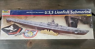 USS Lionfish Submarine WWII US Navy 1:220 Scale Revell Monogram 85-5228 Sealed N • $25