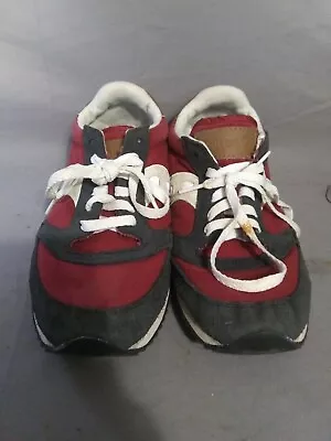 Saucony Jazz Low Pro Red Black Sneakers Shoes S70471-2 Casual Men’s Size 9.5 • $11.19