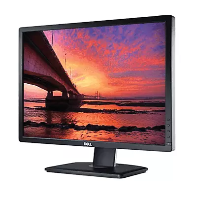 Dell UltraSharp U2412M IPS 24  1900x1200 8ms 16:10 VGA DVI DP Monitor | NO STAND • $55
