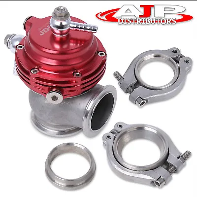 35mm 38mm Jdm Space Saving V-Band Red External Manifold Mount Wastegate • $34.99