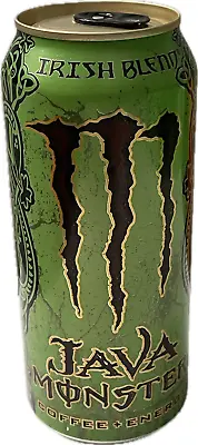 NEW JAVA MONSTER ENERGY IRISH BLEND FLAVORED DRINK 1 FULL 15 FLOZ (443mL) CAN • $14.99