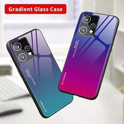 $6.87 • Buy Soft TPU Frame Hard Tempered Glass Back Case For OPPO A74 A54 A57 A57 5G Find X5