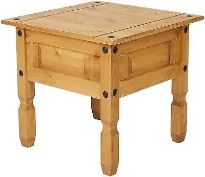 Corona Lamp Table Side End Stand Mexican Solid Pine By Mercers Furniture® • £38.99