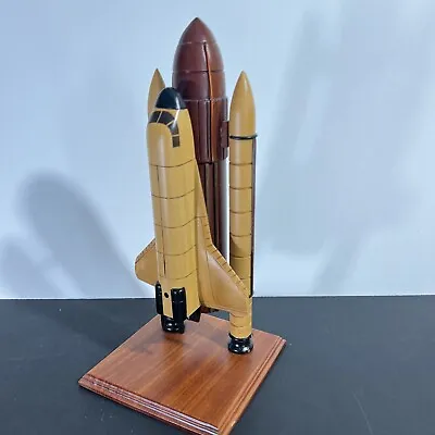 SPACE SHUTTLE DESK / PRESENTATION WOODEN MODEL 12  Tall • $49.99