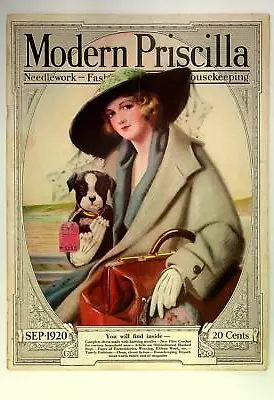 Modern Priscilla Magazine Sep 1920 VG • $41
