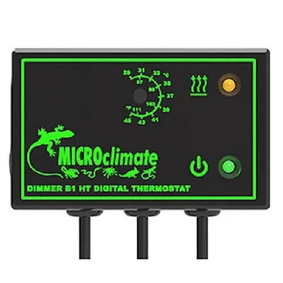 MICROCLIMATE B1 HT DIMMER  600W (Hi Temp)  FOR REPTILES - BLACK • £68.49