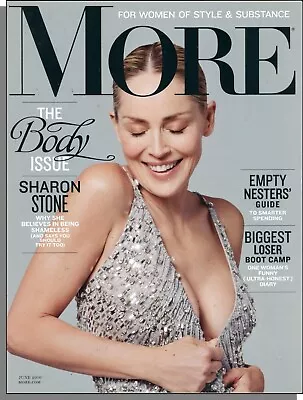 More Magazine - 2010 June - Sharon Stone The Body Issue Swimwear Vietnam • $14.99