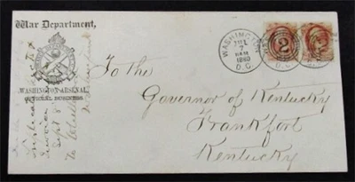 $10.50 • Buy Nystamps US Stamp War Dept Cover Paid $300 Rare     M17x1520