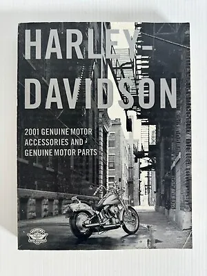 Harley-Davidson 2001 Genuine Motor Accessories And Parts Book • $30