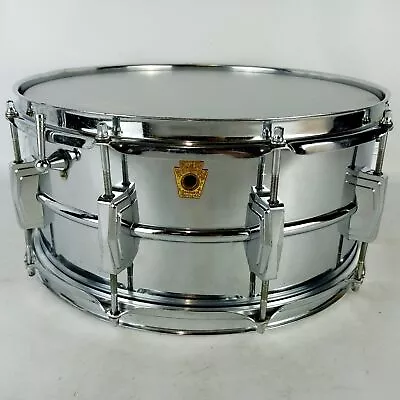 Ludwig 402 Supraphonic 6.5x14  Snare Drum Keystone Badge '66 Supra-Phonic 335597 • $1395