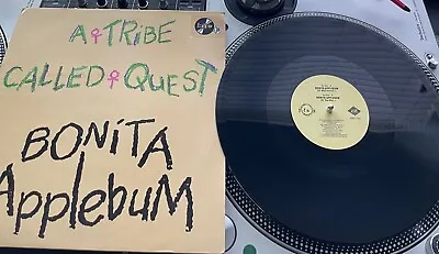 Tribe Called Quest - Bonita Applebum 1990 UK Press 12  In Picture Cover VG+ • $24.99