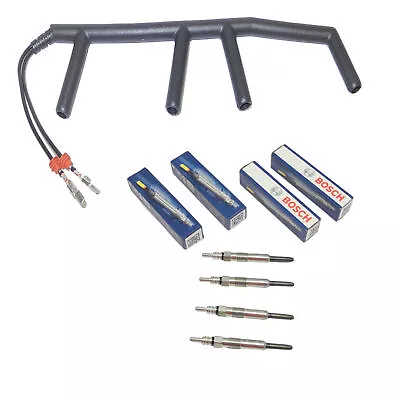 For VW 97-02 Jetta 98-03 Beetle 1.9L Glow Plug & Wire Glow Plug Wiring Harness • $83.55