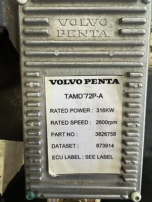 Volvo Penta Tamd 72 Pa • $5000