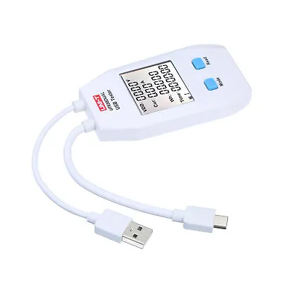 USB Meter   Capacity Tester LCD Volt Amp Meter  V4D3 • $17.70