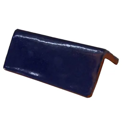 $39.99 • Buy 12 Trim Bullnose Mexican Molding Tile V-CAP SOLID COBALT BLUE