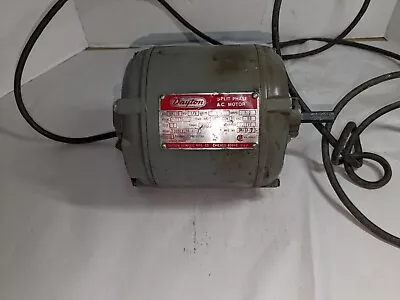 Dayton 5k220 1/4 HP Split Phase Electric A.C. Motor Parts Untested • $30