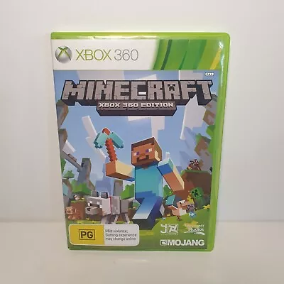 Minecraft: Xbox 360 Edition - CASE ONLY - Xbox 360 **Free Postage** Microsoft • $7.88