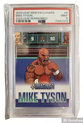 2023 Leaf Mike Tyson Punchout Reimagined PSA 9 Mint 1 Of 761🇺🇸🏆🥊 • $69