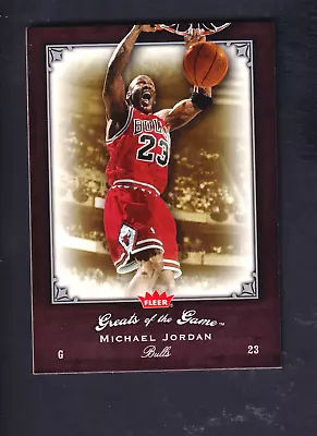 2005-06 Greats Of The Game #61 Michael Jordan • $1.99