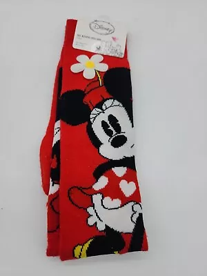 Disney MINNIE MOUSE  3D Knee Highs Fits Sizes 9-11 Socks 1 Pair NWT Minnie!! • $14.99