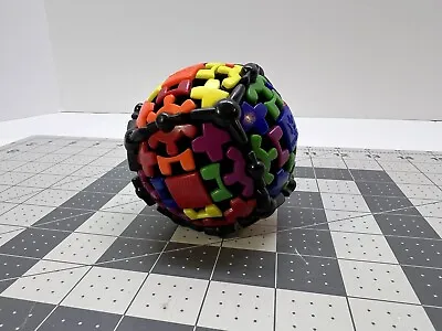 Meffert's Gear Ball Rubik's Cube Type Puzzle Brain Teaser Multi Color • $12