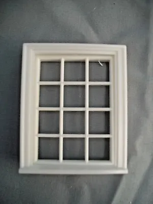 Half Scale 1:24 VICTORIAN 12 PANE WINDOW Jackson's Miniatures Dollhouse #L11 • $4.60