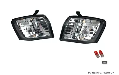 $50 • Buy P2M Clear Front Side Corner Lights Lamps Set Silvia 240SX S14 Kouki 97-98 New