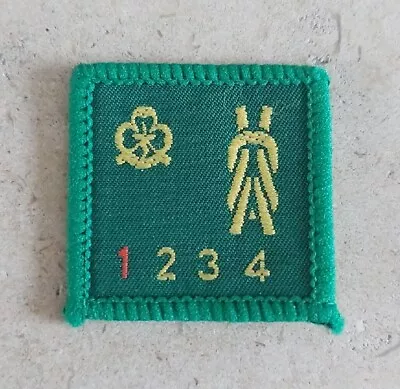Vintage Girl Guide Brownie Staged Interest Badge Rare Style Knotter Stage 1   • £1.20