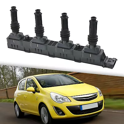 Ignition Coil Pack 1208020 For Vauxhall Corsa 2006-2009 1.2 1.4 Petrol US • $66.89