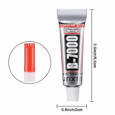 $4.95 • Buy Industrial Glue Adhesive B-7000 Mobile Phone Frame Bumper Tablet Jewelry 3ML