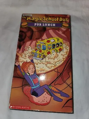 Magic School Bus For Lunch (VHS) Ex Library Rental • $6.99