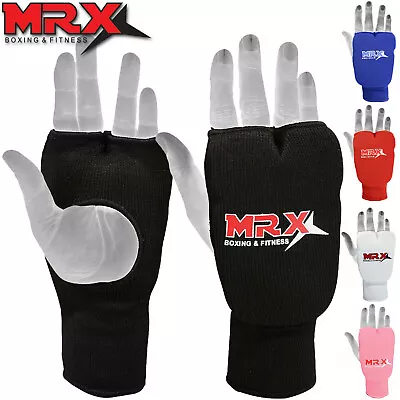 Karate Mitts Elasticated Padded Martial Arts Boxing Training Gloves MMA  • $9.99