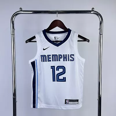 Nike Ja Morant #12 Youth M Memphis Grizzlies White Jersey Basketball Kobe James • $40