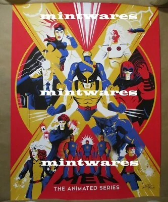 NYCC 2022 Marvel X-Men The Animated Series Art Giclee Print Poster 18x24 #85 NEW • $86.90