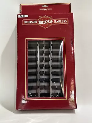 (NEW) Bachmann Big Haulers 4 Pack Straight Train Tracks G Scale No. 94511 • $21.95