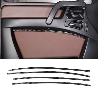 Carbon Fiber Car Inner Door Panel Tirm Strip For Mercedes G-class W463 2013-2018 • $46.55