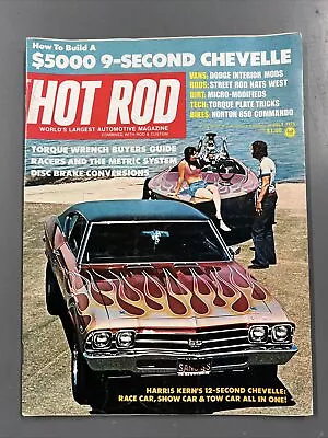 Hot Rod Magazine July 1975 Vintage Classic Cars Van Custom Muscle Drag Racing • $12