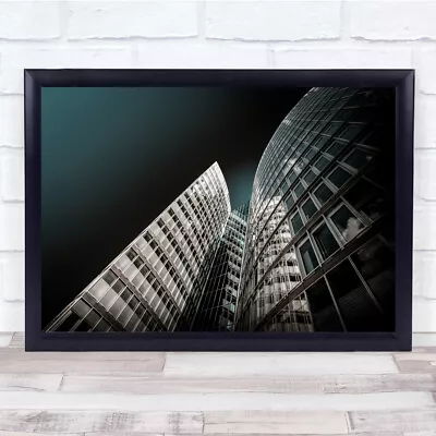 £39.99 • Buy Reflections Buildings Low Angle Shot Wall Art Print