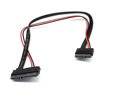 Slimline 13 Pin SATA Female To 22 Pin SATA Female Cable • $4.75